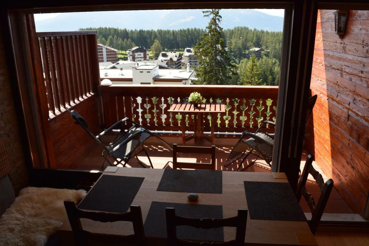 Superbe Studio A Crans-Montana Apartment Екстериор снимка